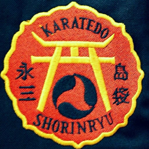 Shorin Ryu Karatedo 2 logo club 2005 black backround 1